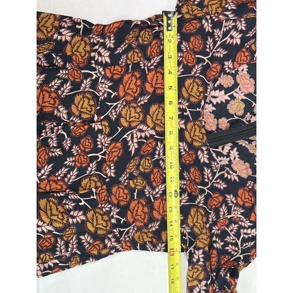 Revolve RAGA Size Medium Romper Shorts Long Sleeve Boho Cottage Peasant - Picture 7 of 13